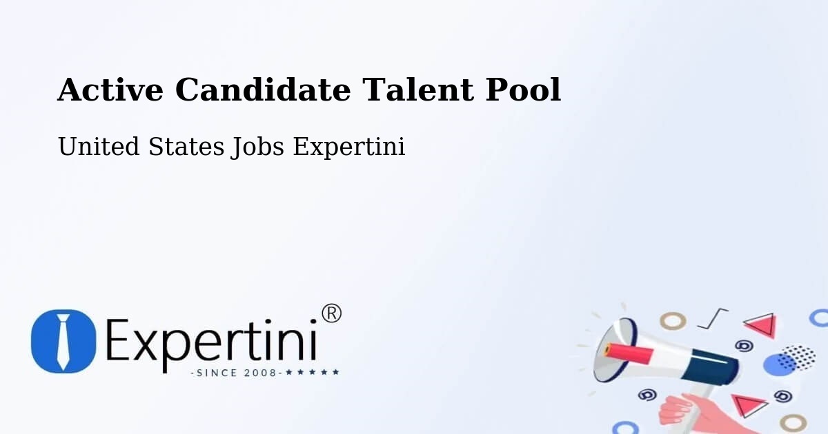 Active Candidate Talent Pool – Ames - United States Jobs Expertini
