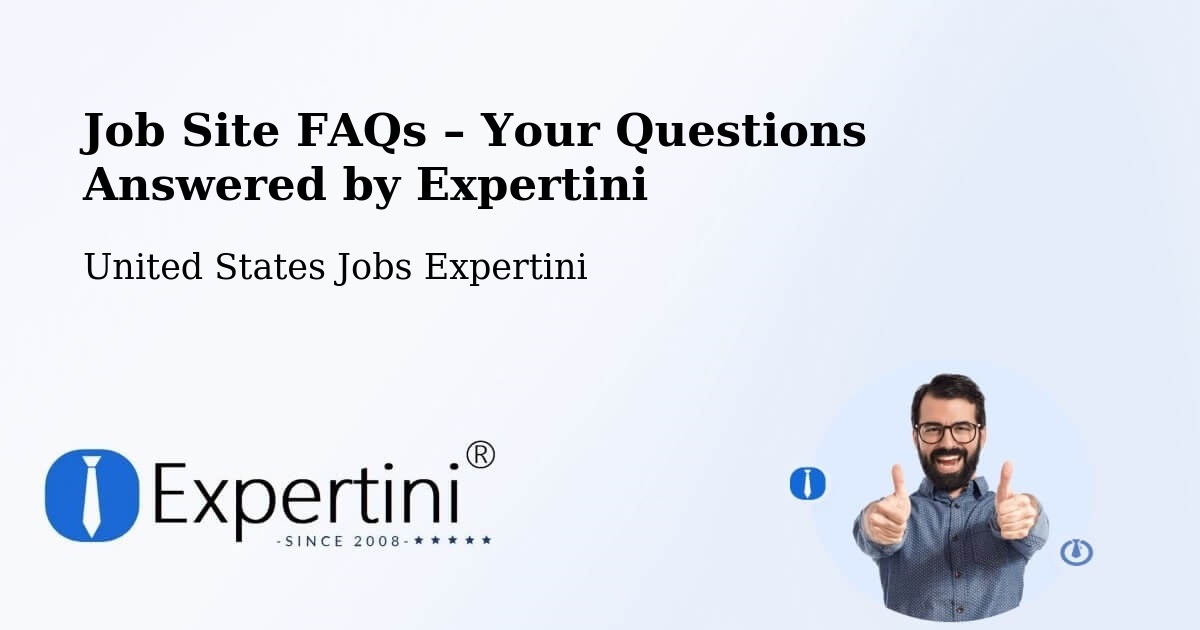 Job Site FAQs – Frequently Asked Questions – Ames - Ames, United States Jobs Expertini