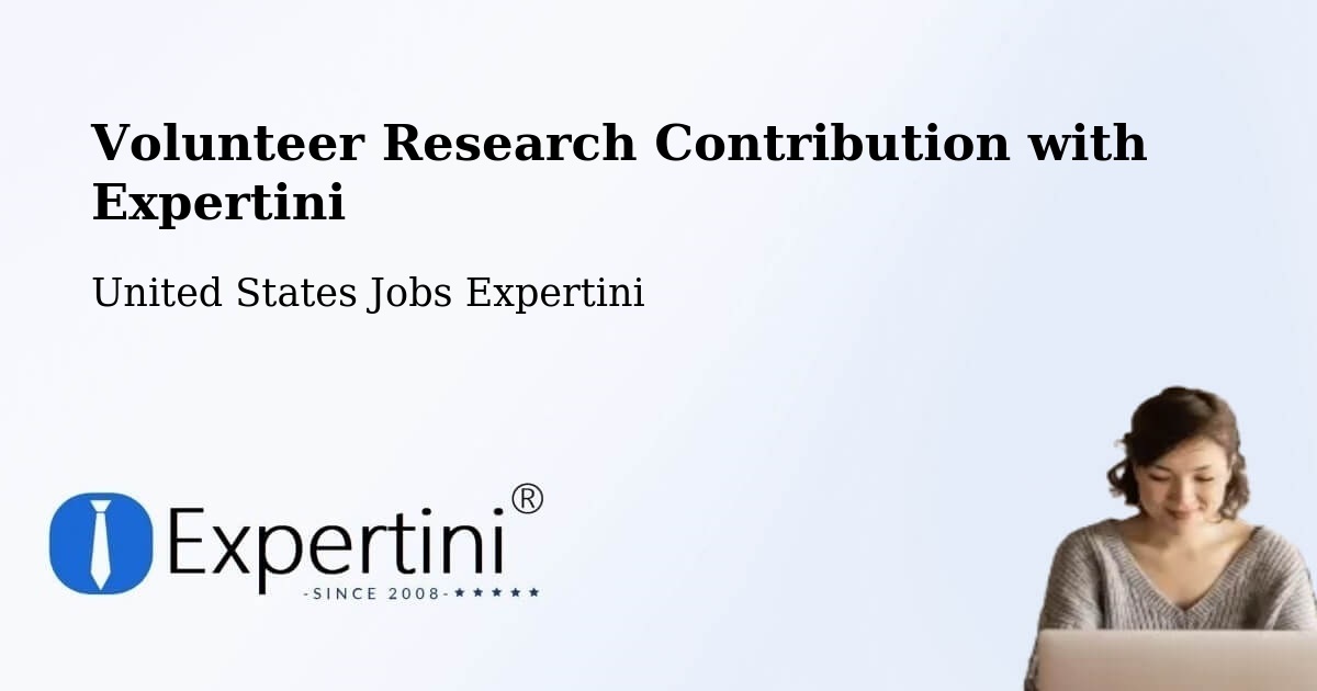 Volunteer Research Contribution Program – Ames - United States Jobs Expertini